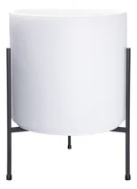 Comprar D'vine Dev Maceta Cilindrica Moderna Con Soporte Resistente,