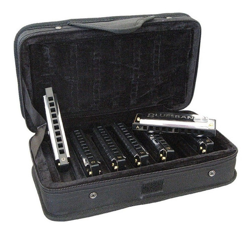 Armonicas Hohner Bluesband Set De 7 Tonos Diatonicas