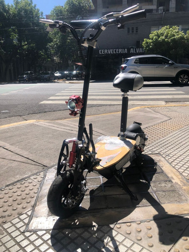 Monopatín Eléctrico Velocífero Sunra Con Asiento 1500w