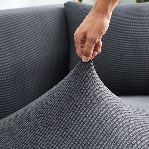 Funda Elástica Sofá 3 Plazas Ajustable Cubre Sillón Antidesl