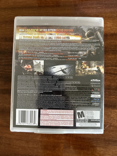 Call Of Duty World At War Ps3 Nuevo Sellado (Usado)