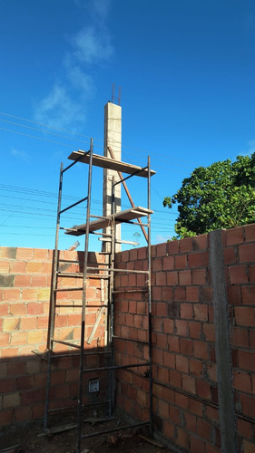 Casa Recém Construída Em Fase De Acabamento