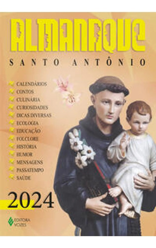 Livro Almanaque Santo Antônio 2024