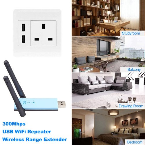 Wd -r603u Repetidor Sin Hilos Alcance Wifi 300 Mbps Usb Wifi