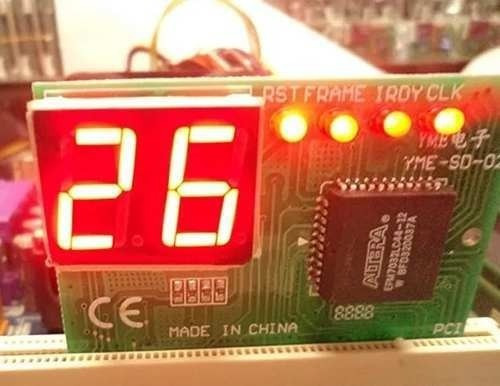Testador Placa Mãe Diagnóstico Pc Analyzer 2 Digitos Pci