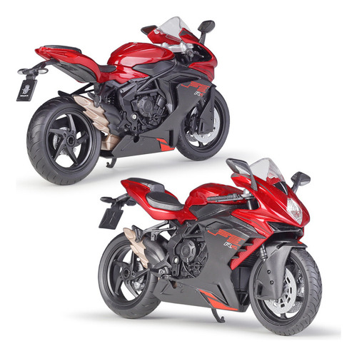 2023 Mv Agusta F3 Rr Blanco Miniatura Metal Moto 1/12