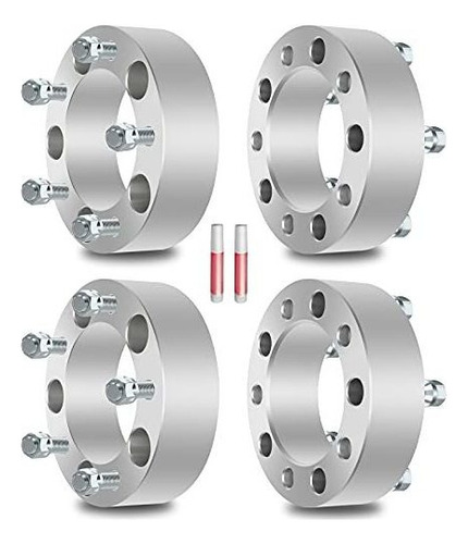 Perno, Eccpp 4 Espaciadores De Rueda De 2 Pulgadas, 5 X 