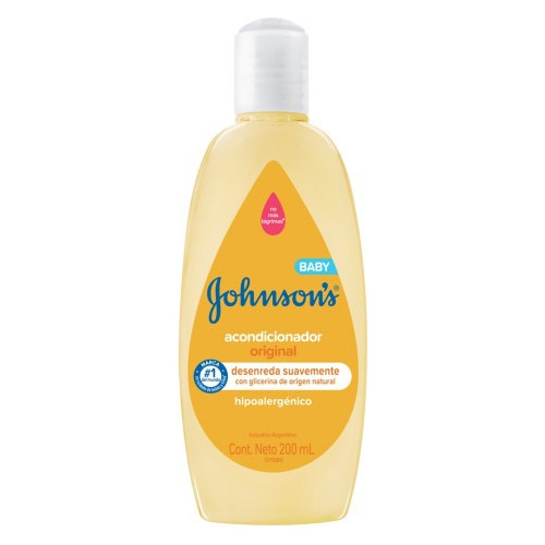 Combo Shampoo Y Acondicionador Johnson Baby Original 200ml 