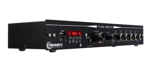 Amplificador Receiver Residencial Taramps Ths 3600 Aux 200mv