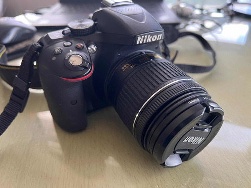Cámara Nikon D5300 + Lente 18-55mm Cargador Batería Y Sd.