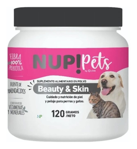 Nup! Pets Beauty & Skin Para Perros Y Gatos 120gr