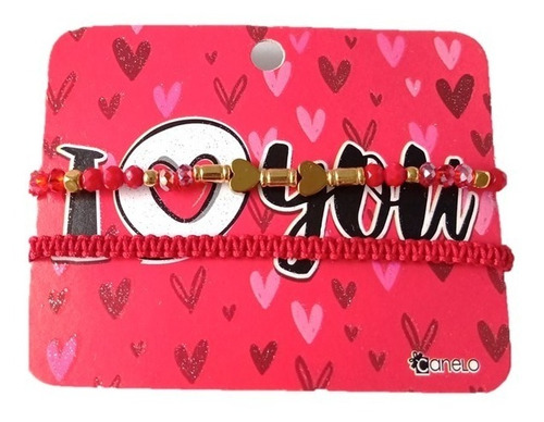 Imagen 3 de 4 de Pulseras Tejidas Para Pareja Regalo Gemelas X2 + Empaque