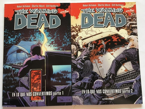 Comic Skybound: The Walking Dead - En Lo Que Nos Convertimos, 2 Tomos. Editorial Unlimited