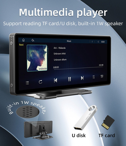 Autoestéreo Mirrorlink Pantalla Táctil 9,3 Pulgadas Carplay