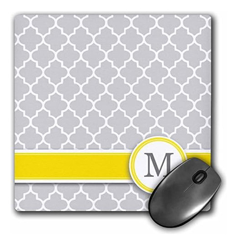 Your Personal Name Initial Letter M - Monogrammed Grey ...