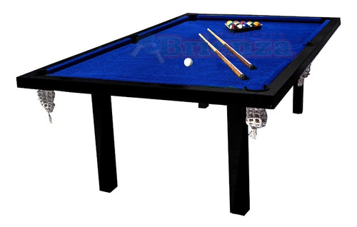 Pool Profesional Multifuncion Tapa Negra+ Taquera + 2 Tacos 