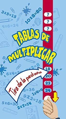 Libro Tablas De Multiplicar - Nuevo