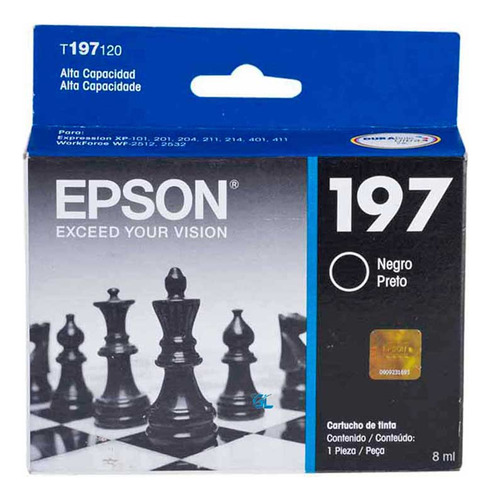 Tinta Epson T197120-al Black
