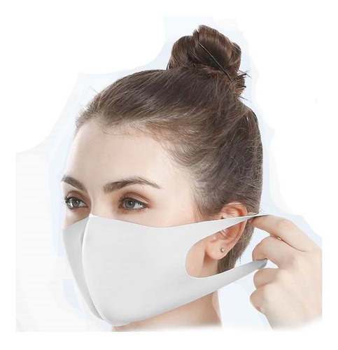 Kit 10 Máscaras De Proteção E Segurança Lavável Em Tecido