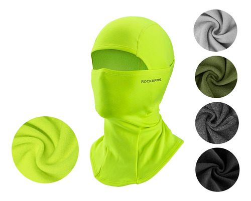 Mascara Balaclava Rockbros Ciclismo Micropolar Moto Gorro Uv