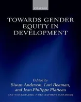 Comprar Libro Towards Gender Equity In Development - Siwan Anderson