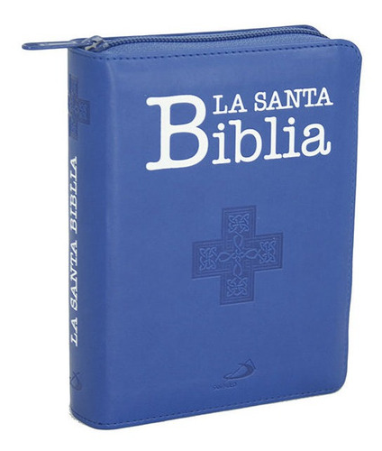 Santa Biblia - Edicion De Bolsillo Con Funda De Cremaller...