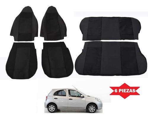 Fundas De Asientos Nissan March Active 2012-2020