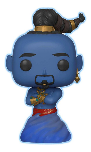 Genio Aladdin Funko Pop Exclusivo Brilla En La Oscuridad