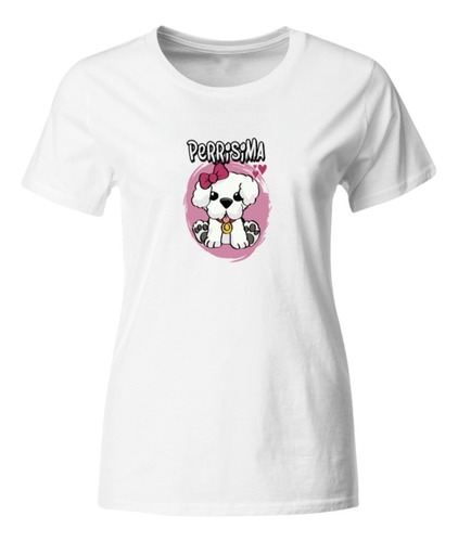 Playera Individual Aa53. Mejores Amigas Perrisima