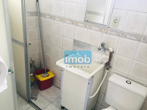 Imagem 15 de 18 de Apartamento Com 1 Dormitório À Venda, 53 M² Por R$ 185.000,00 - José Menino - Santos/sp - Ap8003