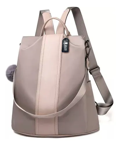 Mochila impermeable de nylon antirrobo para mujeres deals