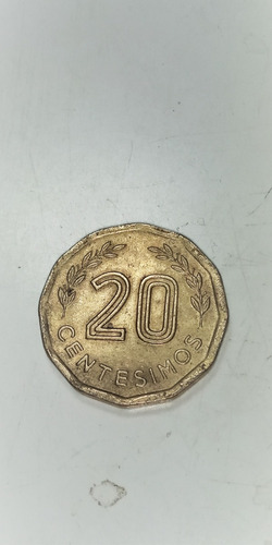 Moneda Uruguay 20 Cts. Año 1976