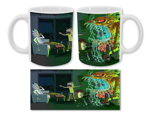 Mug Pocillo Taza Rick And Morty Serie Personalizada