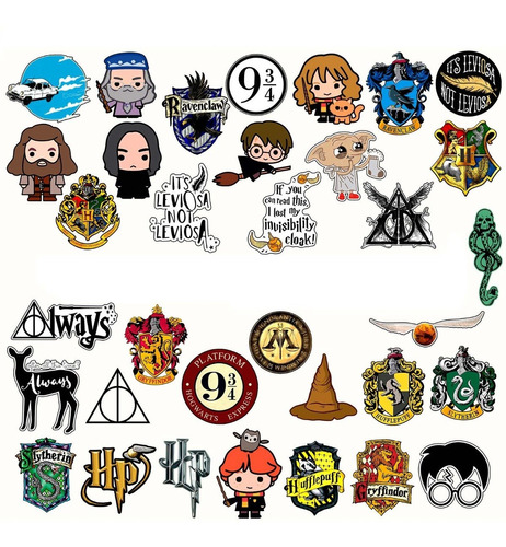 Parches Termoadhesivos Harry Potter Hogwarts Aplique Textil 