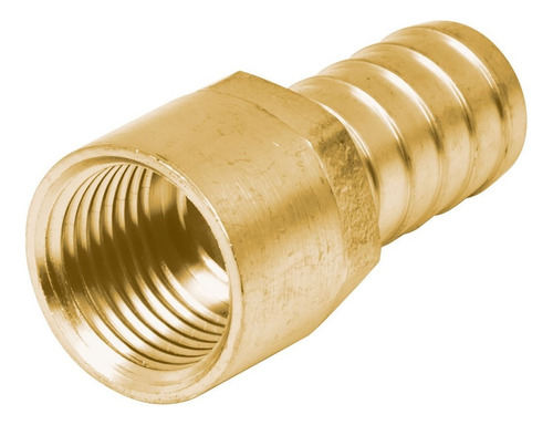 Adaptador Para Poliducto, 1/2', Hembra Foset 49311 Color Dorado