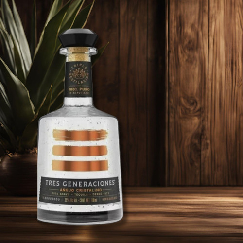 Tequila Sauza 3 Generaciones Cristalino 700 Ml