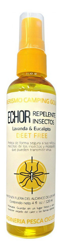 Repelente Mosquitos Insectos Lavanda Eucalipto Atomizador