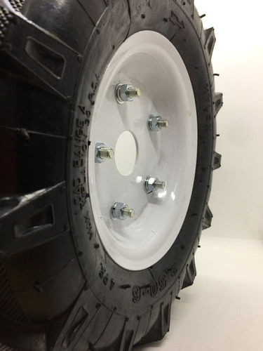 Imagen 5 de 9 de Rueda Neumático Para Motocultivadora Lmc1002 Lusqtoff