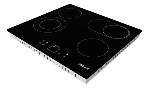 Anafe Eléctrico Vitrocerámico 60 Cm Negro Drean Aedr60cnv
