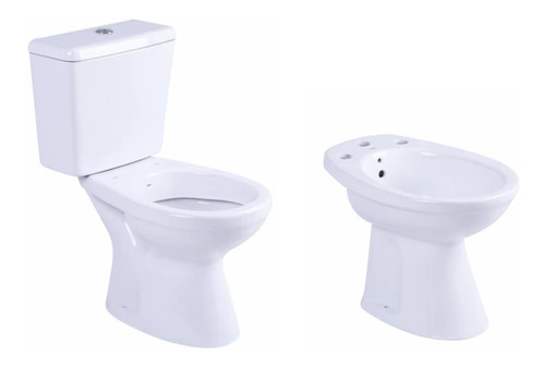  Combo Capea Roca Italiana Inodoro Largo + Deposito + Bidet