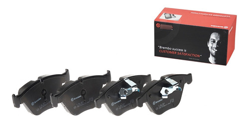 Balatas Bajos Metales Del Bmw 745i 02/05 Brembo