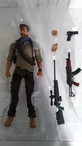 Uncharted 3 Play Arts Kai Series 1 Nathan Drake Action Figure