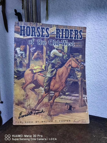 Horses And Riders Of The Old West Walter T. Foster (Usado)