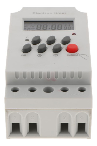 Digital Programable Lcd De 12v