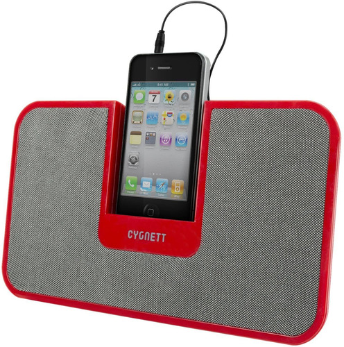 Cygnett Soporte De Altavoz Para Smartphones Rojo