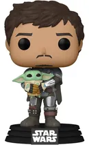 Comprar Baby Yoda Grogu Y Mando Funko Pop Star Wars Mandalorian