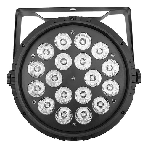 Par Led Indoor Slim Briwax De Plastico 18x12w Rgbw - Bx 432