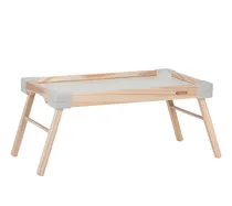 Comprar Mesa para servir desayuno sobre la cama, mesa pequeña Tramontina, color blanco