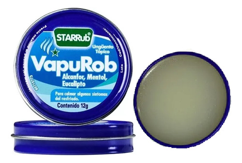 Ungüento Mentol Crema Pomada De Eucalipto Congestión Picor