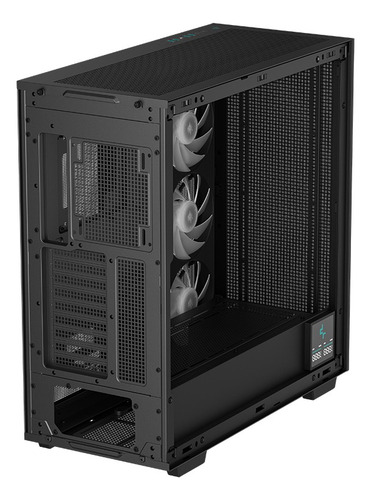 Gabinete Gamer Deepcool Morpheus Digital 3 Fans Argb 140mm Color Negro